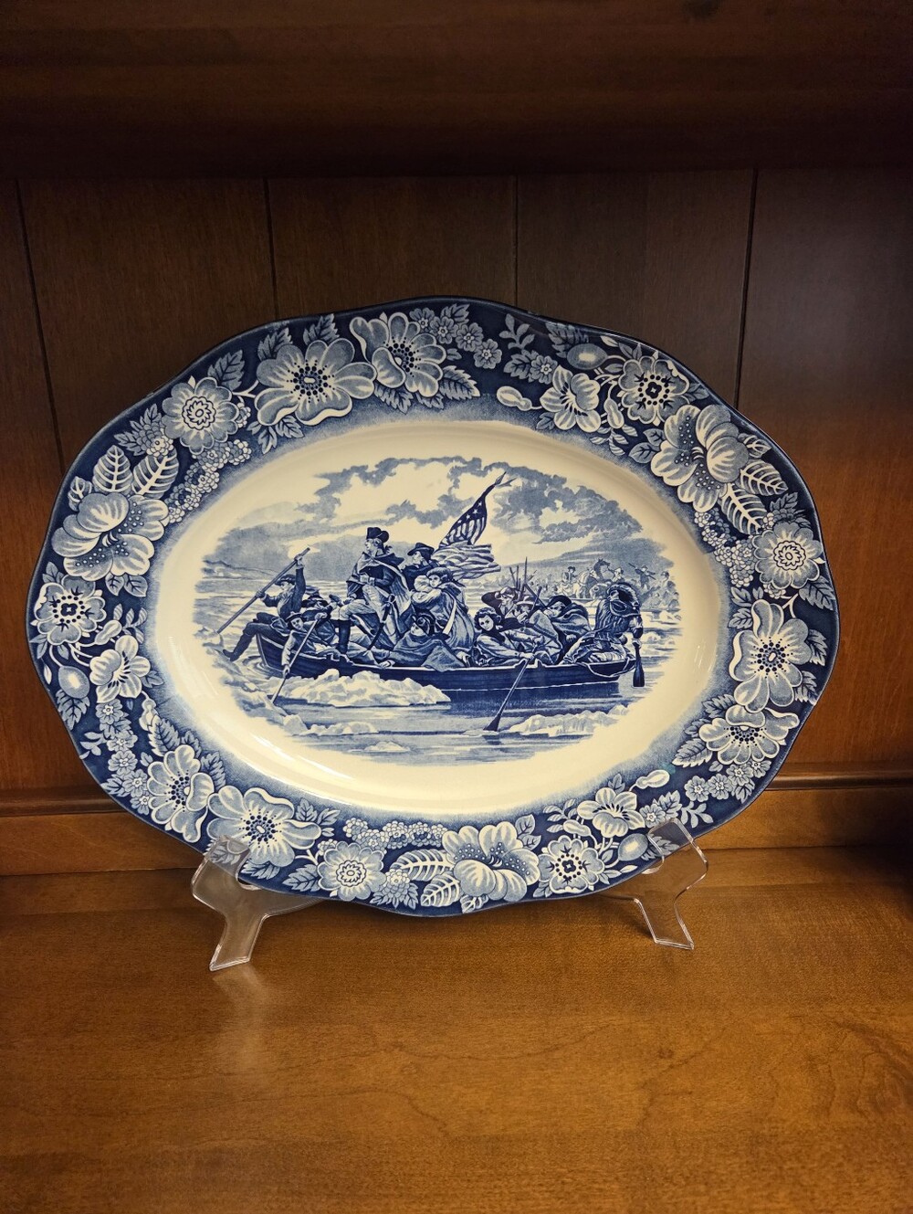 Staffordshire Liberty Blue Platter